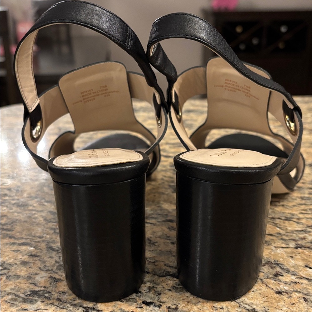 COLE HAAN Adele Grandseries Sling Back Leather Sandals SIZE 7.5 - Picture 4 of 8